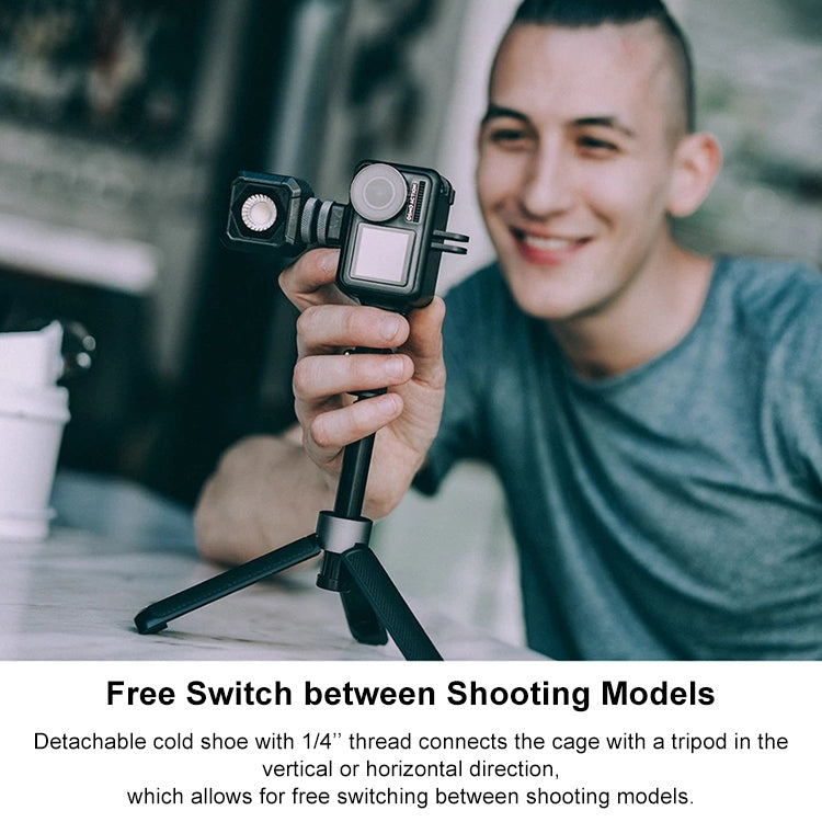 PGYTECH P-11B-010 Sports Camera Rabbit Cage Accessory Vlog for DJI Osmo Action - Protection Frame by PGYTECH | Online Shopping South Africa | PMC TechLife | Buy Now Pay Later Mobicred