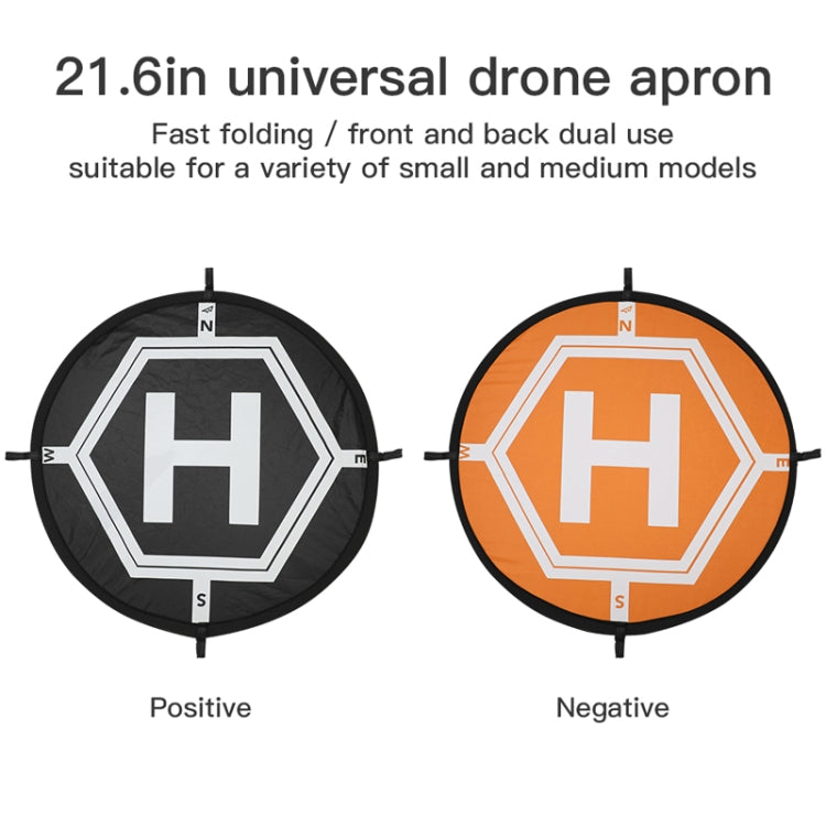 RCGEEK 55cm Round Portable Parking Apron Foldable Landing Pad for DJI Mavic Mini / Air 2S / FPV - free shipping - PMC TechLife - Order now!