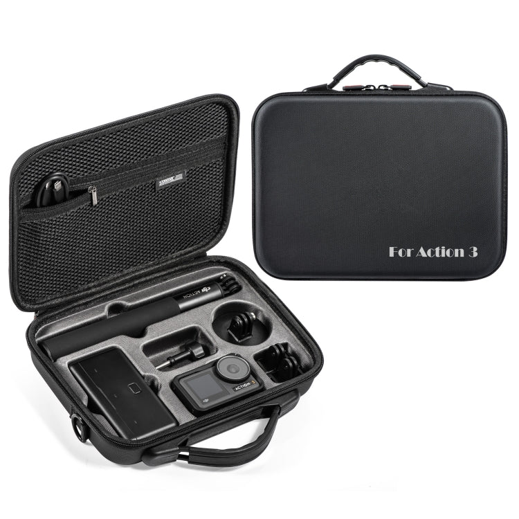 For DJI Osmo Action 3 STARTRC Camera and  Accessories Storage Case Bag(Black) - free shipping - PMC TechLife - Order now!