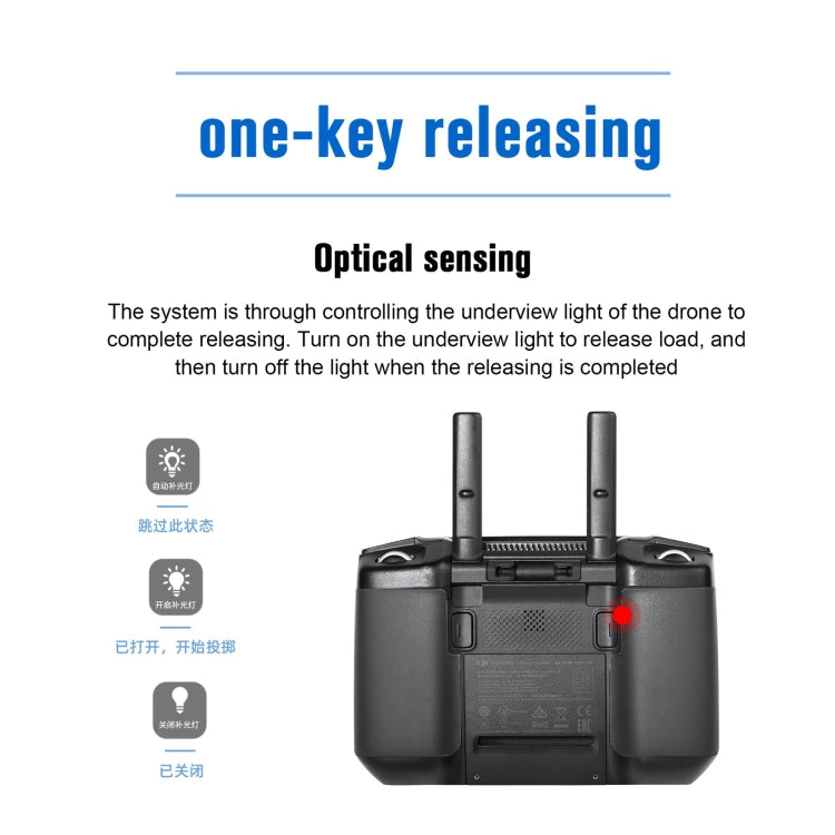 For DJI  Mavic 3 STARTRC Air-Dropping System Thrower Parabolic (Grey) - free shipping - PMC TechLife - Order now!