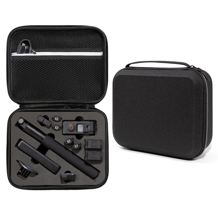 For DJI Osmo Action 3 Carrying Storage Case Bag,Size: 24 x 19 x 9cm (Black) - Case & Bags by PMC TechLife | Online Shopping South Africa | PMC TechLife | Buy Now Pay Later Mobicred
