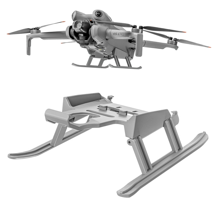 For DJI Mini 4 Pro STARTRC Folding Anti-fall Anti-dirt Heightened Landing Gear Training Rack (Grey) - Other by STARTRC | Online Shopping South Africa | PMC TechLife | Buy Now Pay Later Mobicred