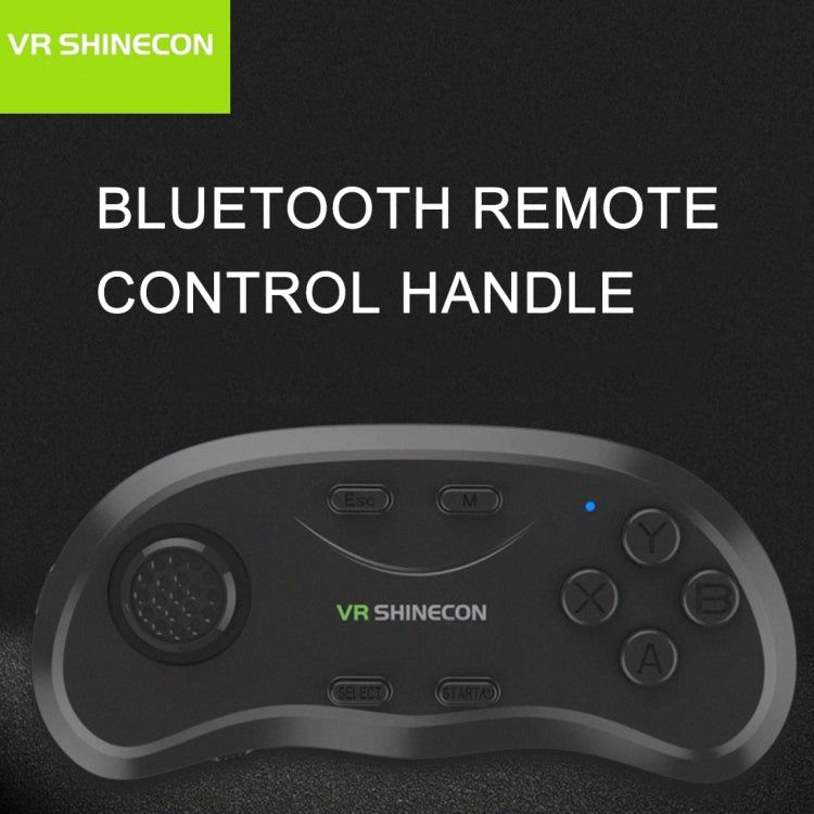 VR Shinecon 3D Movie Games Virtual Reality Glasses Bluetooth Remote Controller Gamepad(Black) - VR Accessories by PMC TechLife | Online Shopping South Africa | PMC TechLife | Buy Now Pay Later Mobicred