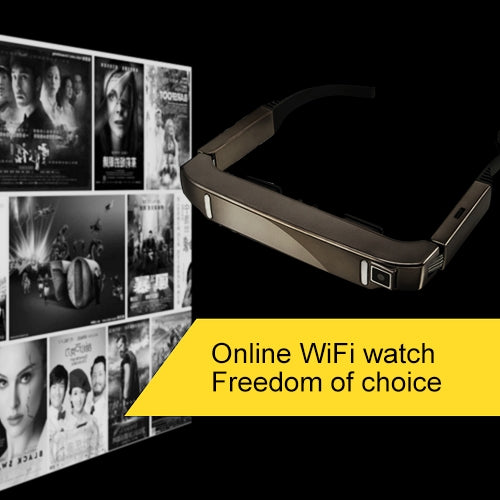 VISION-800 Android 4.4 1GB+2GB Super Smart Retina Glasses 3D VR Virtual Reality Headsets with 5.0MP Camera, Support WiFi, Bluetooth, TF Card, Video Recording - Android Headset by PMC TechLife | Online Shopping South Africa | PMC TechLife