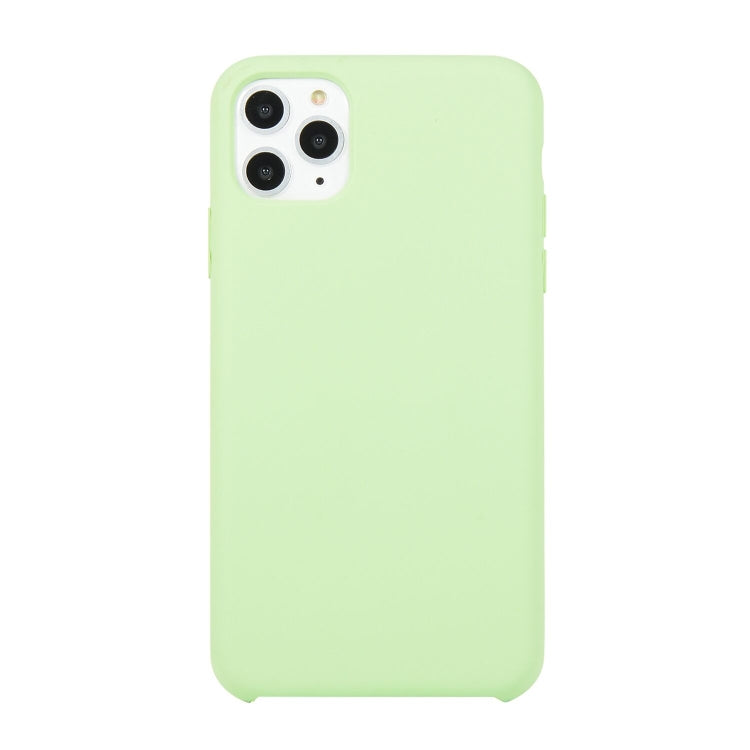 For iPhone 11 Solid Color Liquid Silicone Shockproof Case (Mint Green) - iPhone 11 Cases by PMC TechLife | Online Shopping South Africa | PMC TechLife