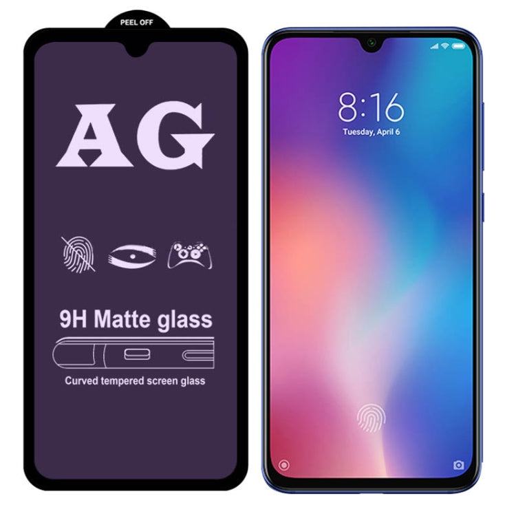 25 PCS AG Matte Anti Blue Light Full Cover Tempered Glass For Xiaomi Redmi Note 7 -  by PMC TechLife | Online Shopping South Africa | PMC TechLife