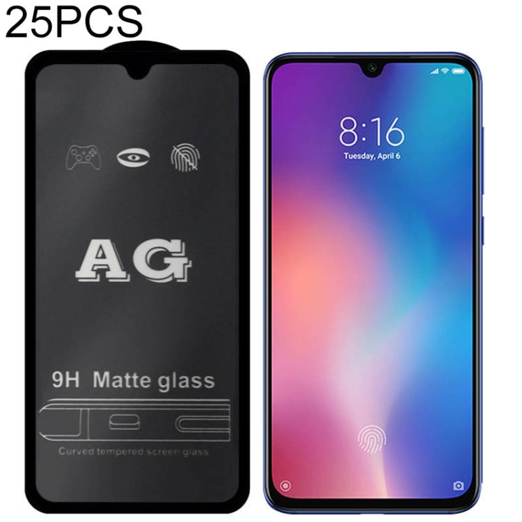 25 PCS AG Matte Frosted Full Cover Tempered Glass For Xiaomi Redmi Note 5 Pro -  by PMC TechLife | Online Shopping South Africa | PMC TechLife
