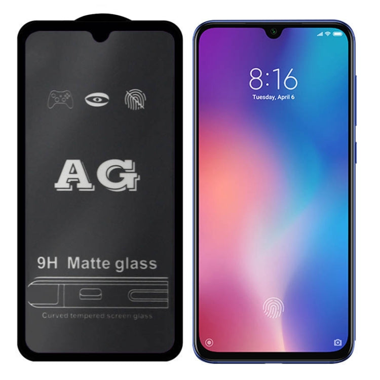 25 PCS AG Matte Frosted Full Cover Tempered Glass For Xiaomi Redmi Note 7 Pro -  by PMC TechLife | Online Shopping South Africa | PMC TechLife