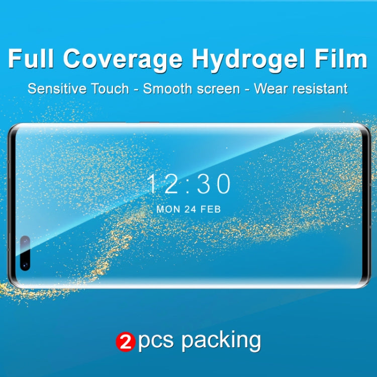 For Huawei Mate 40 Pro 5G 2 PCS IMAK Hydrogel Film III Full Coverage Screen Protector - For Huawei by imak | Online Shopping South Africa | PMC TechLife | Buy Now Pay Later Mobicred