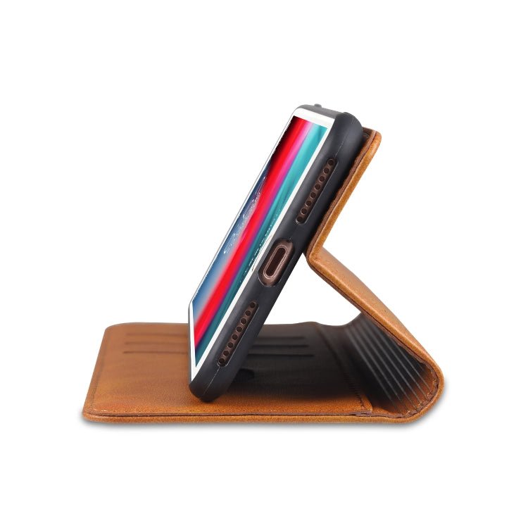 AZNS Magnetic Calf Texture Horizontal Flip Leather Case with Card Slots & Holder & Wallet For iPhone 8 / 7(Black) - More iPhone Cases by AZNS | Online Shopping South Africa | PMC TechLife | Buy Now Pay Later Mobicred