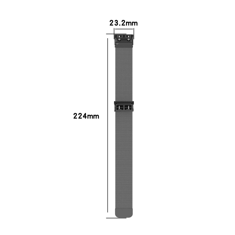 Compatible with Garmin Compatible witherunner 35 / 30 Milanese Watch Band(Colorful) - Watch Bands by PMC TechLife | Online Shopping South Africa | PMC TechLife | Buy Now Pay Later Mobicred