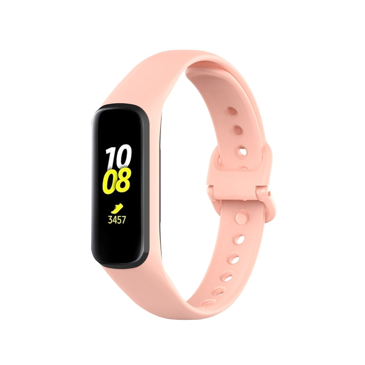 For Samsung Galaxy Fit 2 Silicone Watch Band(Pink) - Watch Bands by PMC TechLife | Online Shopping South Africa | PMC TechLife | Buy Now Pay Later Mobicred
