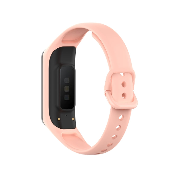 For Samsung Galaxy Fit 2 Silicone Watch Band(Pink) - Watch Bands by PMC TechLife | Online Shopping South Africa | PMC TechLife | Buy Now Pay Later Mobicred