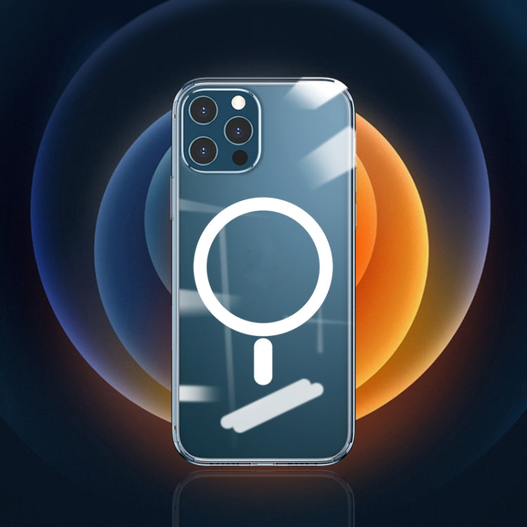 WK WPC-007 iDeal Series Magsafe Case Magnetic Ring All-inclusive Clear TPU Transparent Shockproof Case For iPhone 11 Pro Max - iPhone 11 Pro Max Cases by WK | Online Shopping South Africa | PMC TechLife | Buy Now Pay Later Mobicred