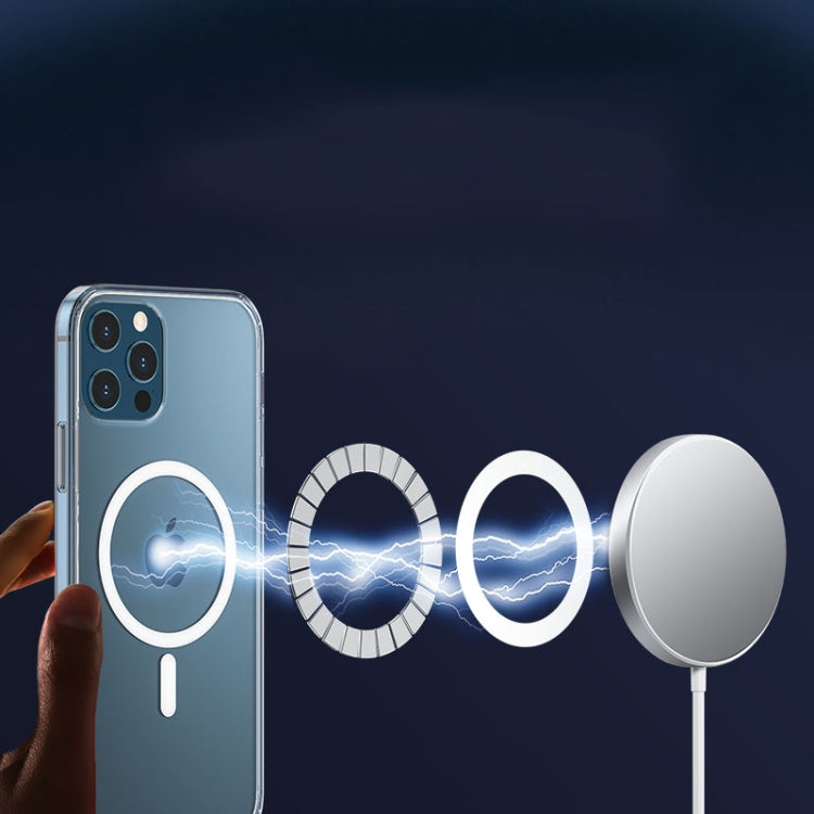 WK WPC-007 iDeal Series Magsafe Case Magnetic Ring All-inclusive Clear TPU Transparent Shockproof Case For iPhone 11 Pro Max - iPhone 11 Pro Max Cases by WK | Online Shopping South Africa | PMC TechLife | Buy Now Pay Later Mobicred
