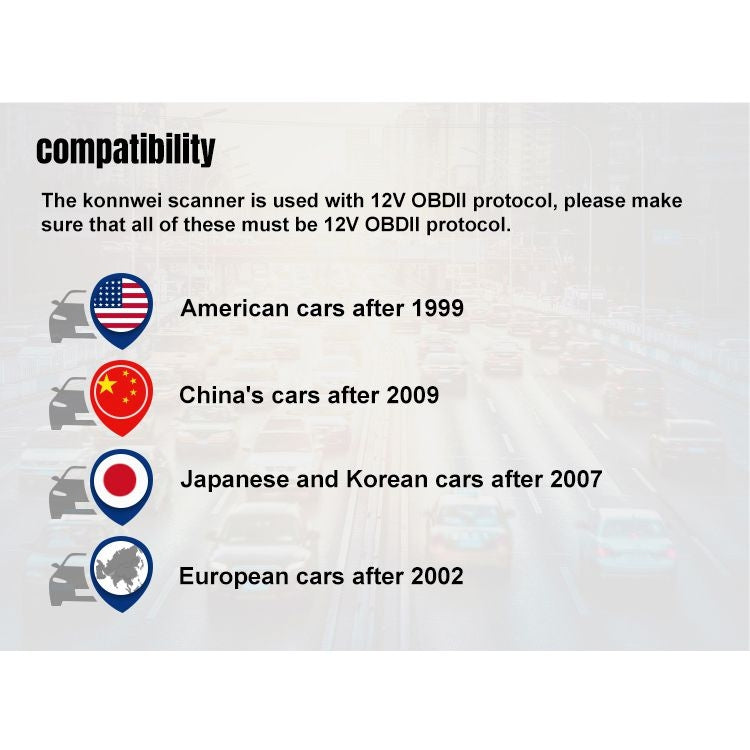 KONNWEI KW860 Car 2.8 inch TFT Color Screen Battery Tester Support 8 Languages / I Key Analysis Function - free shipping - PMC TechLife - Order now!