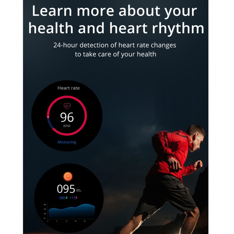 Lokmat ATTACK 1.28 inch TFT LCD Screen Smart Watch, Support Sleep Monitor / Heart Rate Monitor / Blood Pressure Monitor(Camouflage Green) - free shipping - PMC TechLife - Order now!