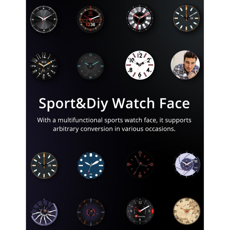 Lokmat ATTACK 1.28 inch TFT LCD Screen Smart Watch, Support Sleep Monitor / Heart Rate Monitor / Blood Pressure Monitor(Black) - free shipping - PMC TechLife - Order now!