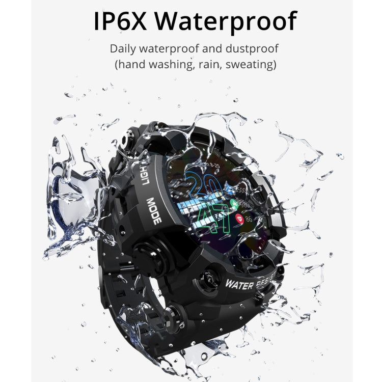 Lokmat ATTACK 1.28 inch TFT LCD Screen Smart Watch, Support Sleep Monitor / Heart Rate Monitor / Blood Pressure Monitor(Camouflage Green) - free shipping - PMC TechLife - Order now!