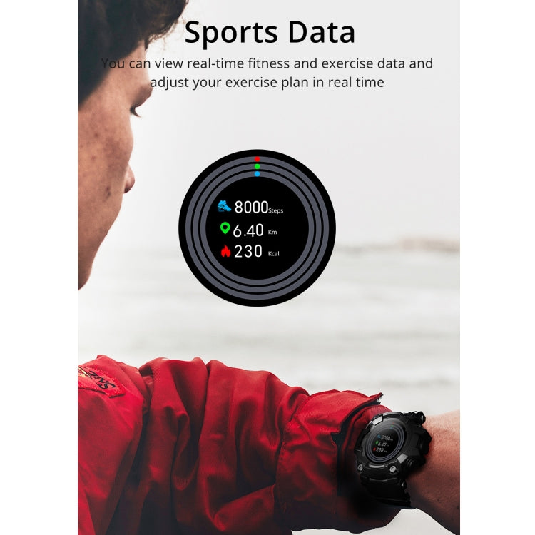 Lokmat ATTACK 1.28 inch TFT LCD Screen Smart Watch, Support Sleep Monitor / Heart Rate Monitor / Blood Pressure Monitor(Camouflage Green) - free shipping - PMC TechLife - Order now!