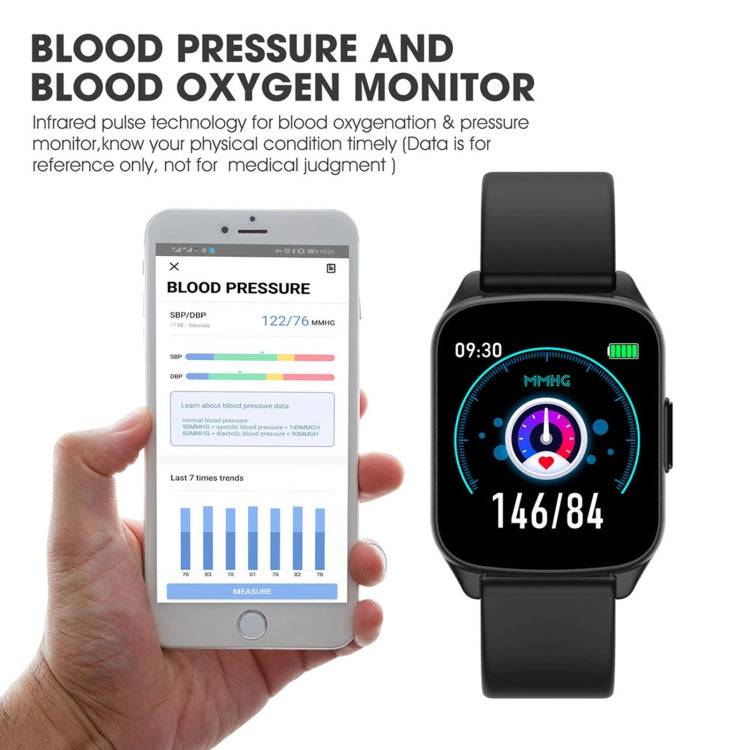 Lokmat KW17 1.3 inch TFT Screen IP68 Waterproof Smart Watch, Support Sleep Monitor / Heart Rate Monitor / Blood Pressure Monitor(Green) - Smart Watches by Lokmat | Online Shopping South Africa | PMC TechLife | Buy Now Pay Later Mobicred