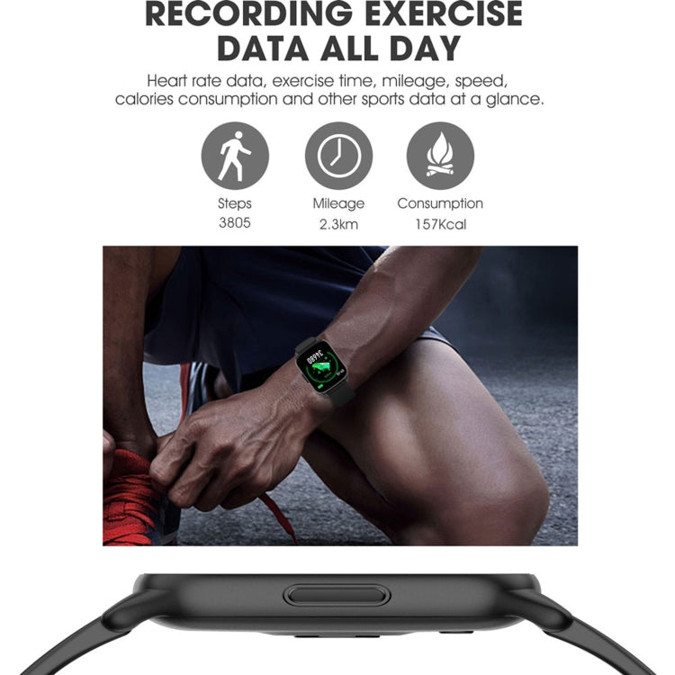 Lokmat KW17 1.3 inch TFT Screen IP68 Waterproof Smart Watch, Support Sleep Monitor / Heart Rate Monitor / Blood Pressure Monitor(Green) - Smart Watches by Lokmat | Online Shopping South Africa | PMC TechLife | Buy Now Pay Later Mobicred
