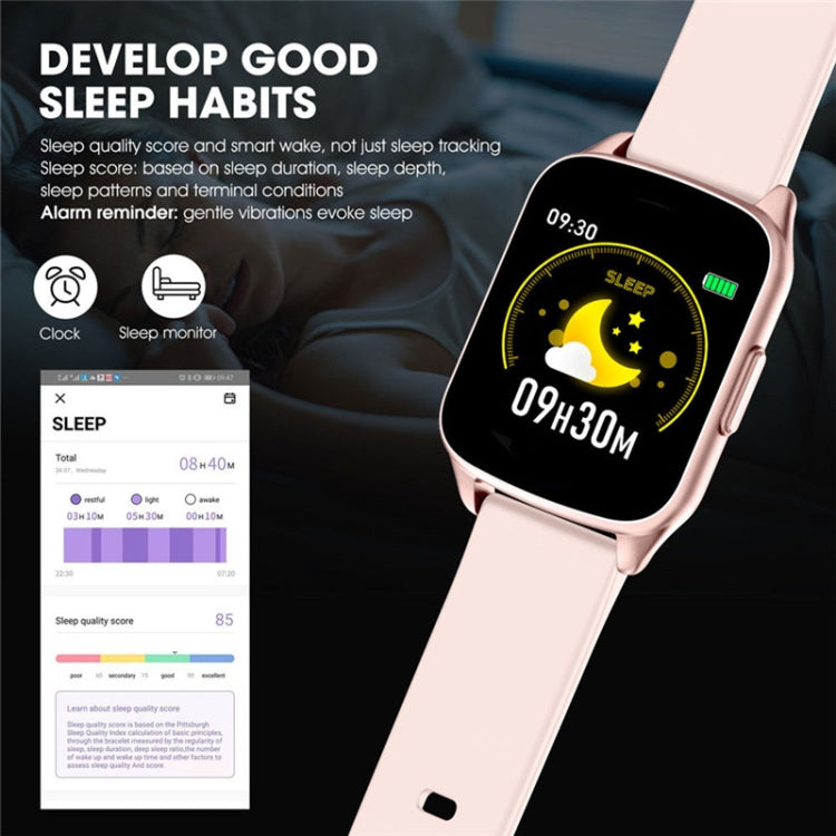 Lokmat KW17 1.3 inch TFT Screen IP68 Waterproof Smart Watch, Support Sleep Monitor / Heart Rate Monitor / Blood Pressure Monitor(Grey) - free shipping - PMC TechLife - Order now!