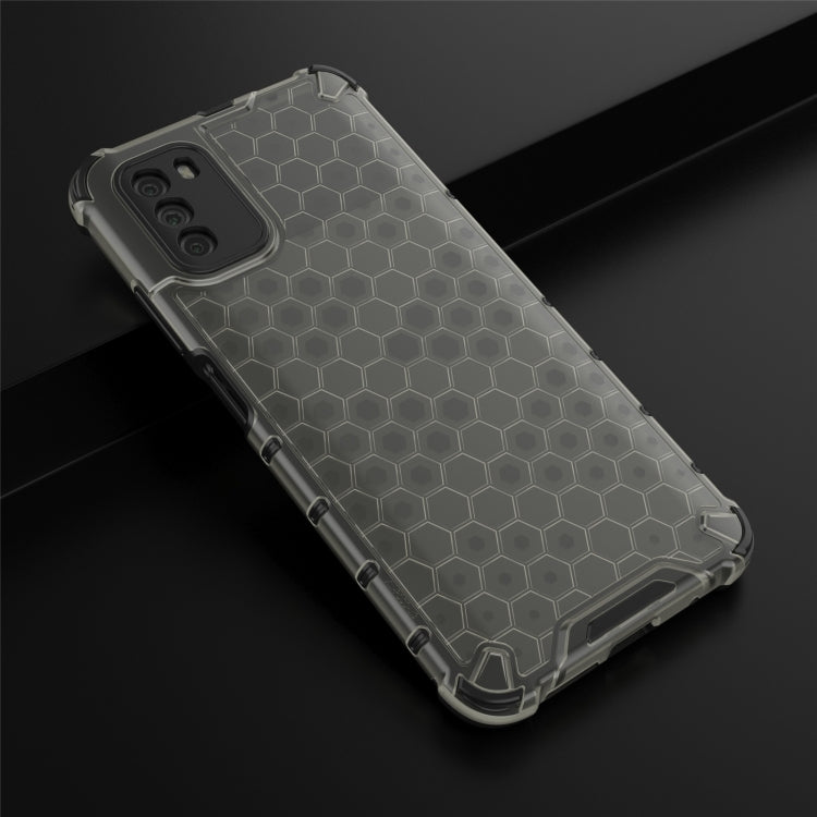 For Xiaomi Poco M3 Shockproof Honeycomb PC + TPU Case(Black) - Xiaomi Cases by PMC TechLife | Online Shopping South Africa | PMC TechLife | Buy Now Pay Later Mobicred