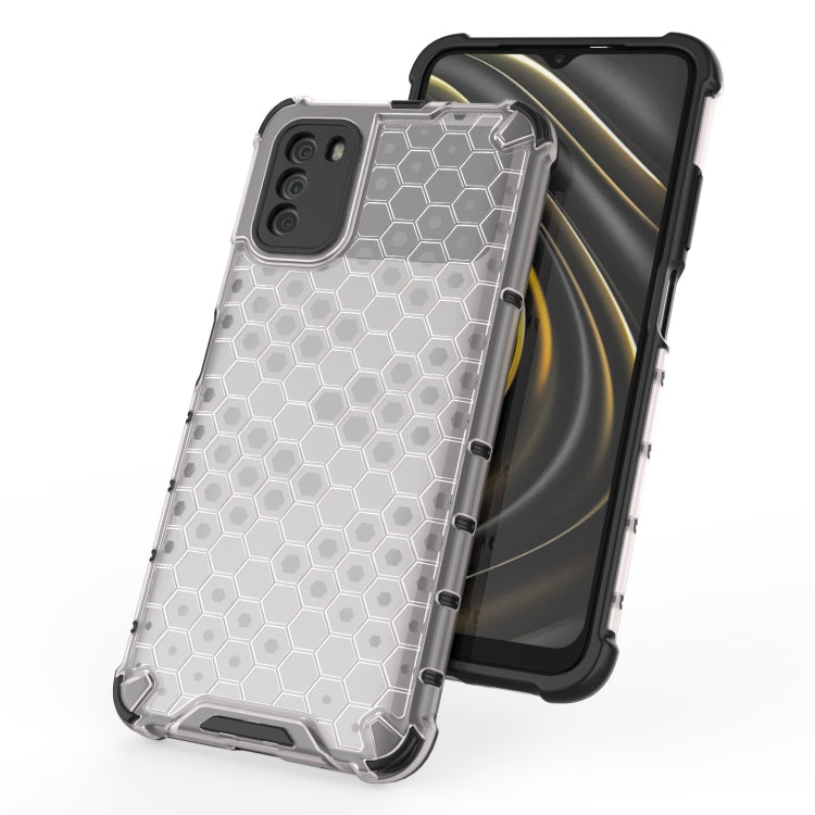 For Xiaomi Poco M3 Shockproof Honeycomb PC + TPU Case(Black) - Xiaomi Cases by PMC TechLife | Online Shopping South Africa | PMC TechLife | Buy Now Pay Later Mobicred