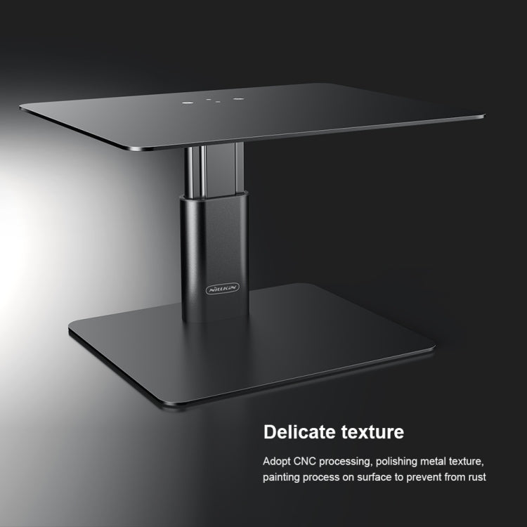 NILLKIN N6 Adjustable High Desk Laptop Monitor Stand Holder (Silver) - free shipping - PMC TechLife - Order now!