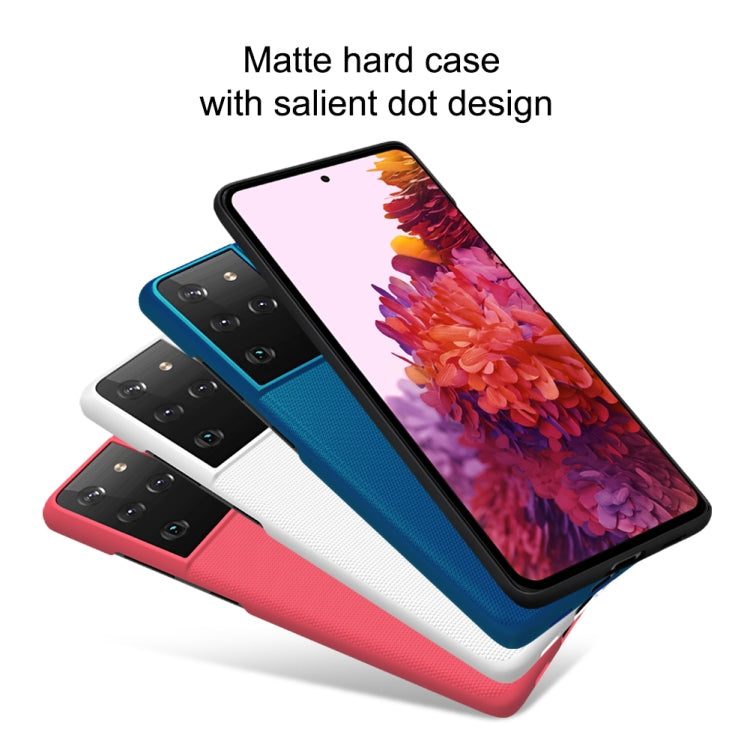 For Samsung Galaxy S21 Ultra 5G NILLKIN Frosted Concave-convex Texture PC Protective Case(Black) - free shipping - PMC TechLife - Order now!