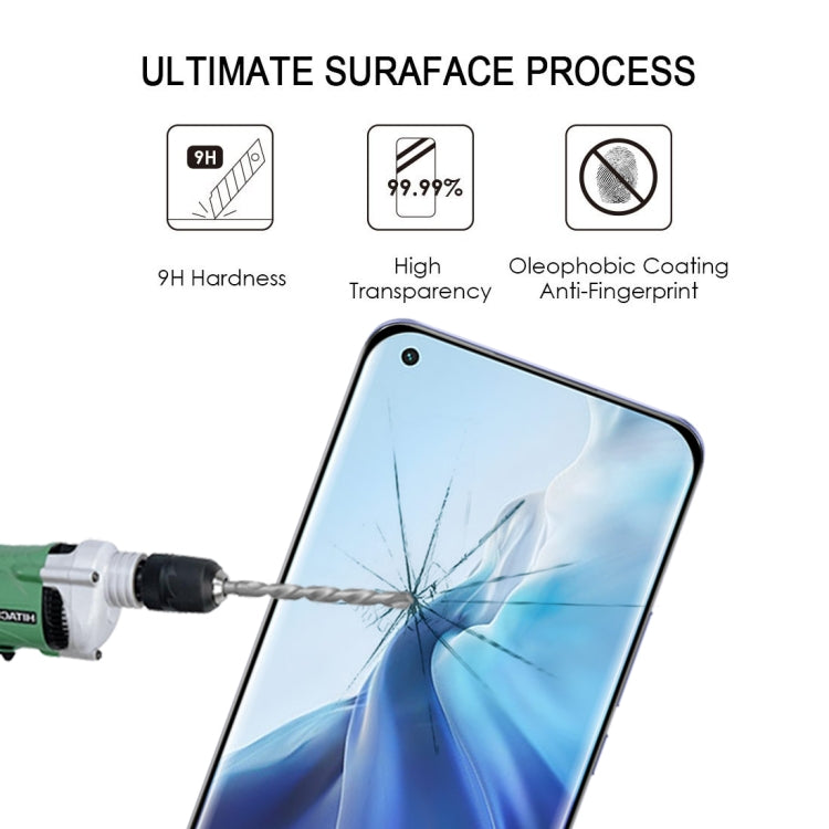 For Xiaomi Mi 11 / 11 Ultra (Full Glue) 9H HD 3D Curved Edge Tempered Glass Film(Black) - free shipping - PMC TechLife - Order now!