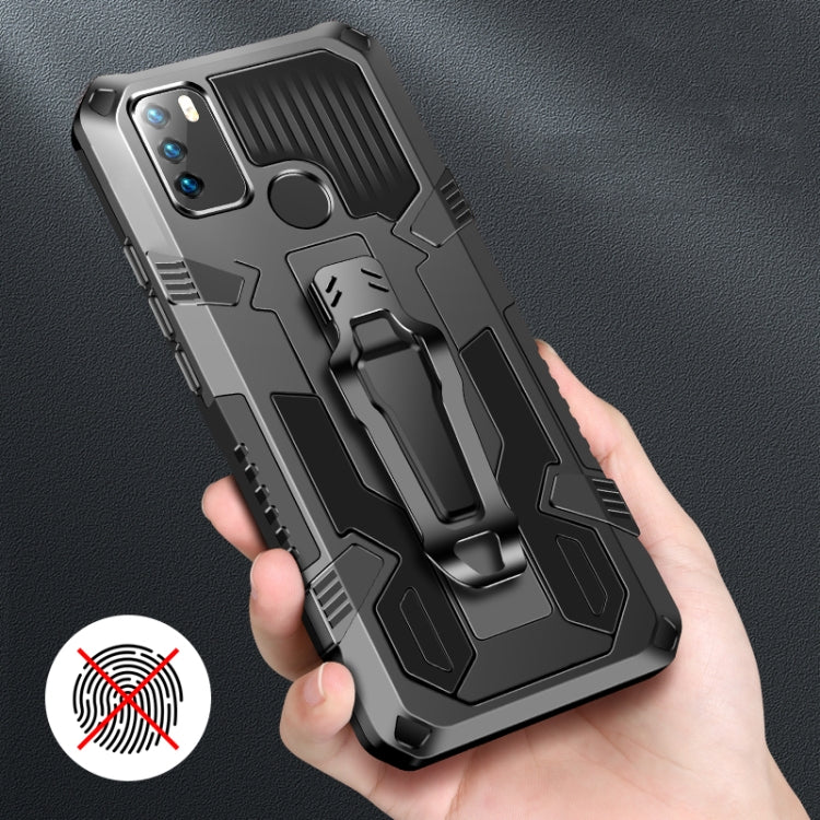 For OPPO Reno5 5G Machine Armor Warrior Shockproof PC + TPU Protective Case(Royal Blue) - free shipping - PMC TechLife - Order now!