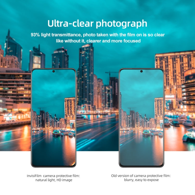 For Samsung Galaxy S21 5G NILLKIN InvisiFilm Series Back Camera Lens Film - Galaxy Tempered Glass by NILLKIN | Online Shopping South Africa | PMC TechLife | Buy Now Pay Later Mobicred