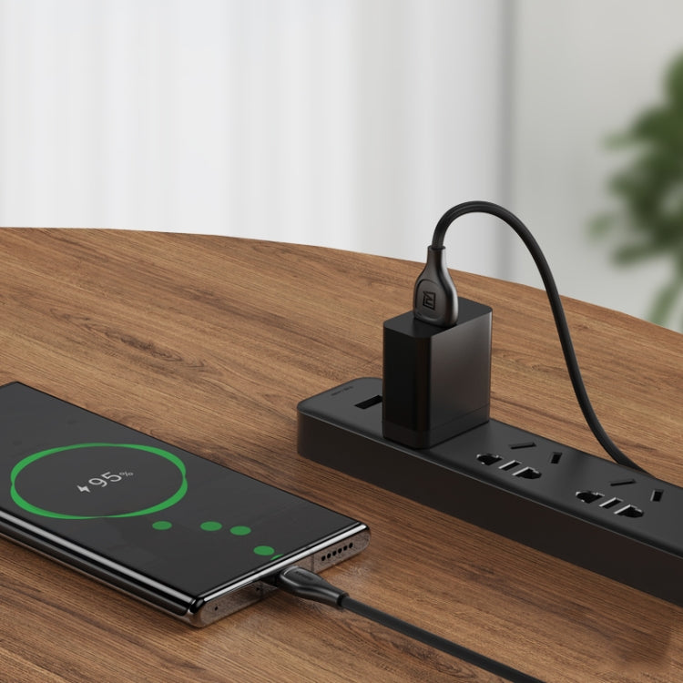 Remax RC-160a 2.1A Type-C / USB-C Lesu Pro Series Charging Data Cable, Length: 1m (Black) - USB-C & Type-C Cable by REMAX | Online Shopping South Africa | PMC TechLife | Buy Now Pay Later Mobicred