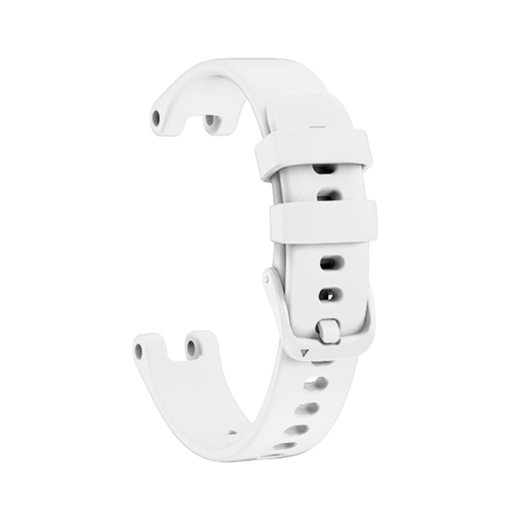 Compatible with Garmin Lily Silicone Watch Band(White) - Watch Bands by PMC TechLife | Online Shopping South Africa | PMC TechLife | Buy Now Pay Later Mobicred
