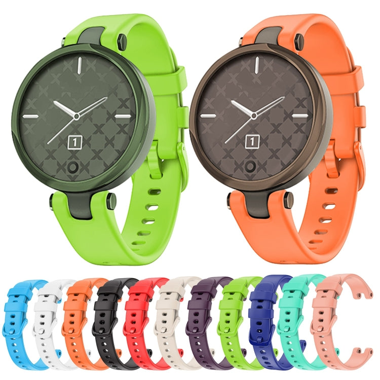 Compatible with Garmin Lily Silicone Watch Band(White) - Watch Bands by PMC TechLife | Online Shopping South Africa | PMC TechLife | Buy Now Pay Later Mobicred