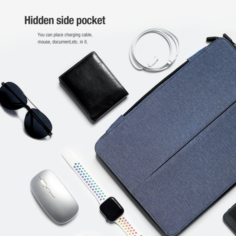 NILLKIN Commuter Multifunctional Laptop Sleeve For 16.0 inch and Below(Dark Gray) - 15.6 - 17 inch by NILLKIN | Online Shopping South Africa | PMC TechLife | Buy Now Pay Later Mobicred