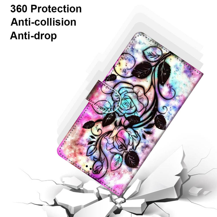 For Xiaomi Redmi Note 10 5G Coloured Drawing Cross Texture Horizontal Flip PU Leather Case with Holder & Card Slots & Wallet & Lanyard(Color Bottom Hollow Flower) - free shipping - PMC TechLife - Order now!