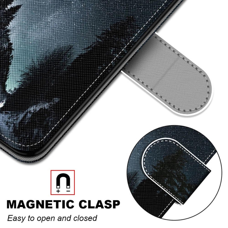 For Xiaomi Redmi Note 10 5G Coloured Drawing Cross Texture Horizontal Flip PU Leather Case with Holder & Card Slots & Wallet & Lanyard(Mountain Road Starry Sky) - free shipping - PMC TechLife - Order now!