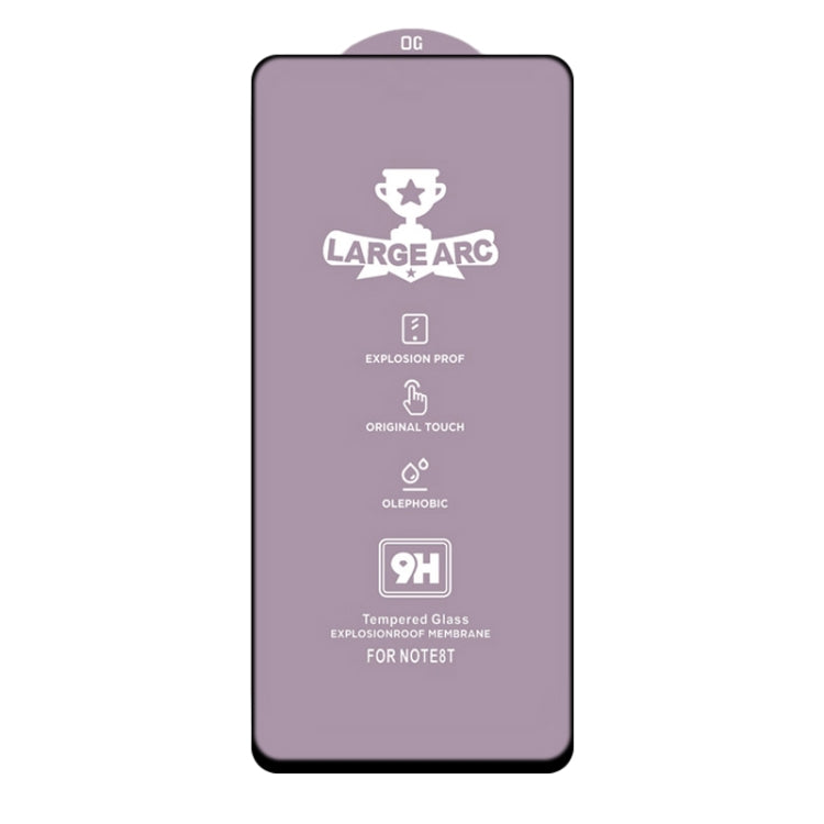 For Xiaomi Redmi Note 9 Pro Max 25 PCS 9H HD Large Arc High Alumina Full Screen Tempered Glass Film -  by PMC TechLife | Online Shopping South Africa | PMC TechLife
