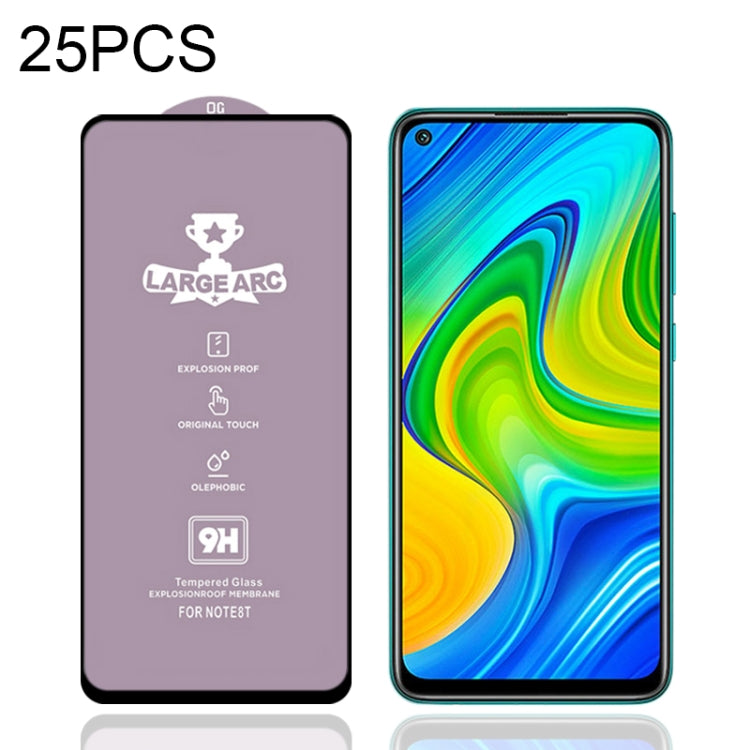 For Xiaomi Redmi 10X 4G 25 PCS 9H HD Large Arc High Alumina Full Screen Tempered Glass Film -  by PMC TechLife | Online Shopping South Africa | PMC TechLife