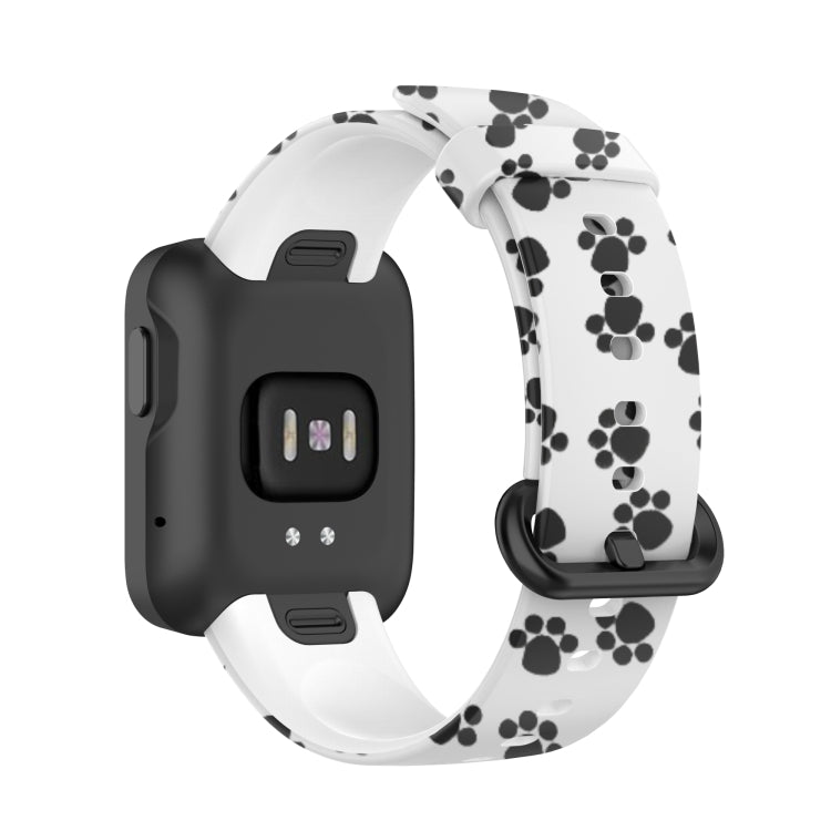 For Xiaomi Mi Watch Lite / Redmi Watch Silicone Printing Replacement Watchband(Footprint) - free shipping - PMC TechLife - Order now!