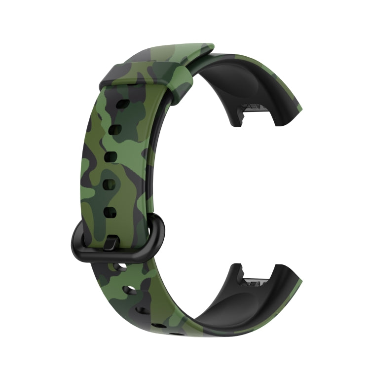 For Xiaomi Mi Watch Lite / Redmi Watch Silicone Printing Replacement Watchband(Camouflage Green) - free shipping - PMC TechLife - Order now!