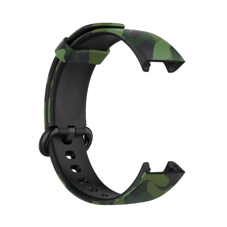 For Xiaomi Mi Watch Lite / Redmi Watch Silicone Printing Replacement Watchband(Camouflage Green) - free shipping - PMC TechLife - Order now!