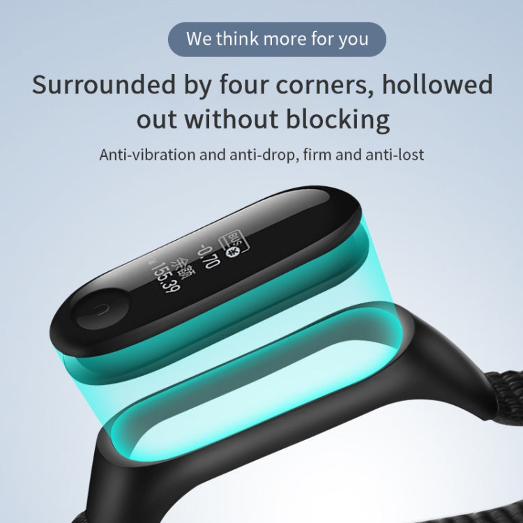 For Xiaomi Mi Band 6 Nylon Weave Watch Bands(Official Black) - free shipping - PMC TechLife - Order now!