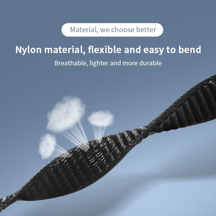 For Xiaomi Mi Band 6 Nylon Weave Watch Bands(Powder Sand) - free shipping - PMC TechLife - Order now!