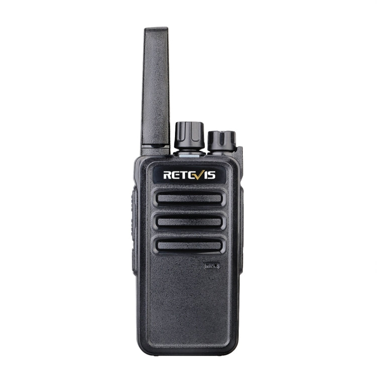 1 Pair RETEVIS RT68 2W 16CHS FRS Two Way Radio Handheld Walkie Talkie, US Plug(Black) - free shipping - PMC TechLife - Order now!