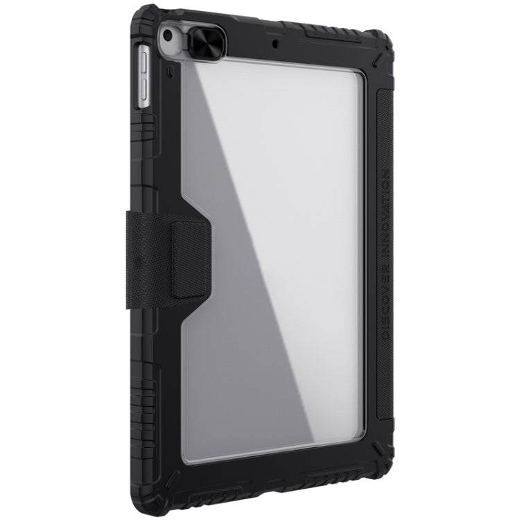 For iPad 10.2 2021 / 2020 / 2019 NILLKIN Bumper Pro Horizontal Flip Leather Case with Pen Slot & Holder & Pen Slot Only Supports iPad Pencil 2nd Generation(Black) - free shipping - PMC TechLife - Order now!