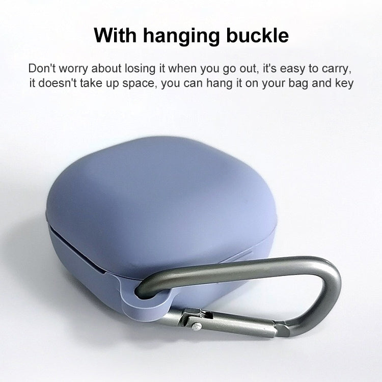 For Samsung Galaxy Buds Live / Pro Bluetooth Earphone Silicone Protective Case with Hook(Black) - free shipping - PMC TechLife - Order now!